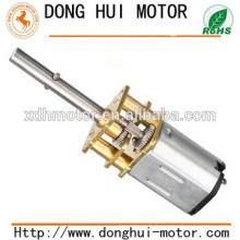 Moteur à engrenages micro dc de 12 mm, moteur à engrenages à courant continu de 6 v pour serrure électronique et serrure de porte, moteur à engrenages en métal de Donghui Motor DGA12-20